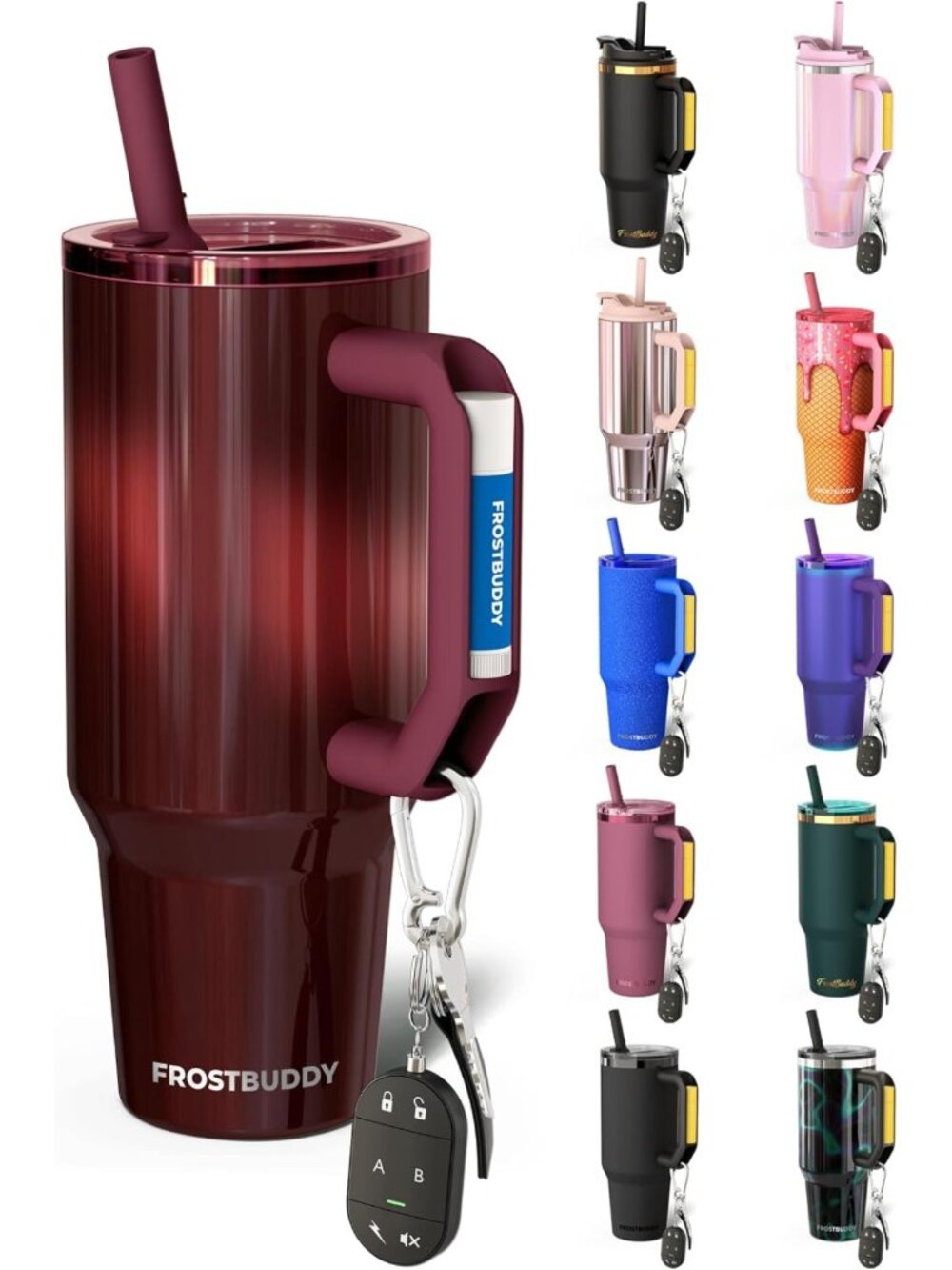 Insulated 40oz Stainless Steel Tumbler - Double-Wall, Keeps Drinks Hot/Cold